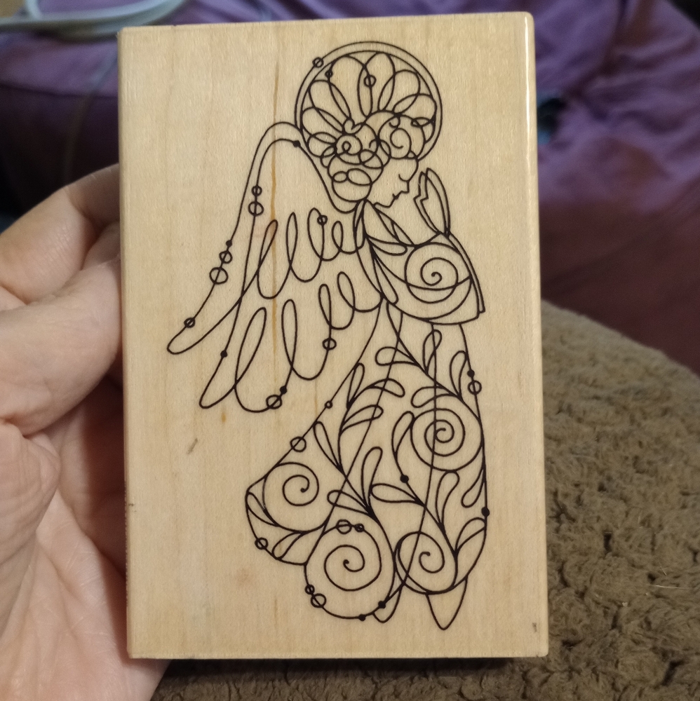 Angelica Christmas Stamp